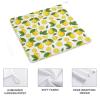Meaudiwes Fashion Kitchen Towels Unisex Soft Highly Absorbent Hand Towels for Spa Bath Gym Yellow Lemon view 3