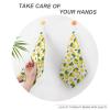 Meaudiwes Fashion Kitchen Towels Unisex Soft Highly Absorbent Hand Towels for Spa Bath Gym Yellow Lemon view 4