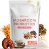 Mushroom Probiotic Coffee Creamer, 6 Adaptogenic Mushrooms (Lion's Mane, Cordyceps, Turkey Tail & Other) Mixed with Creamer for Focus, Energy, and Digestion Health Support, 30 Servings view 1