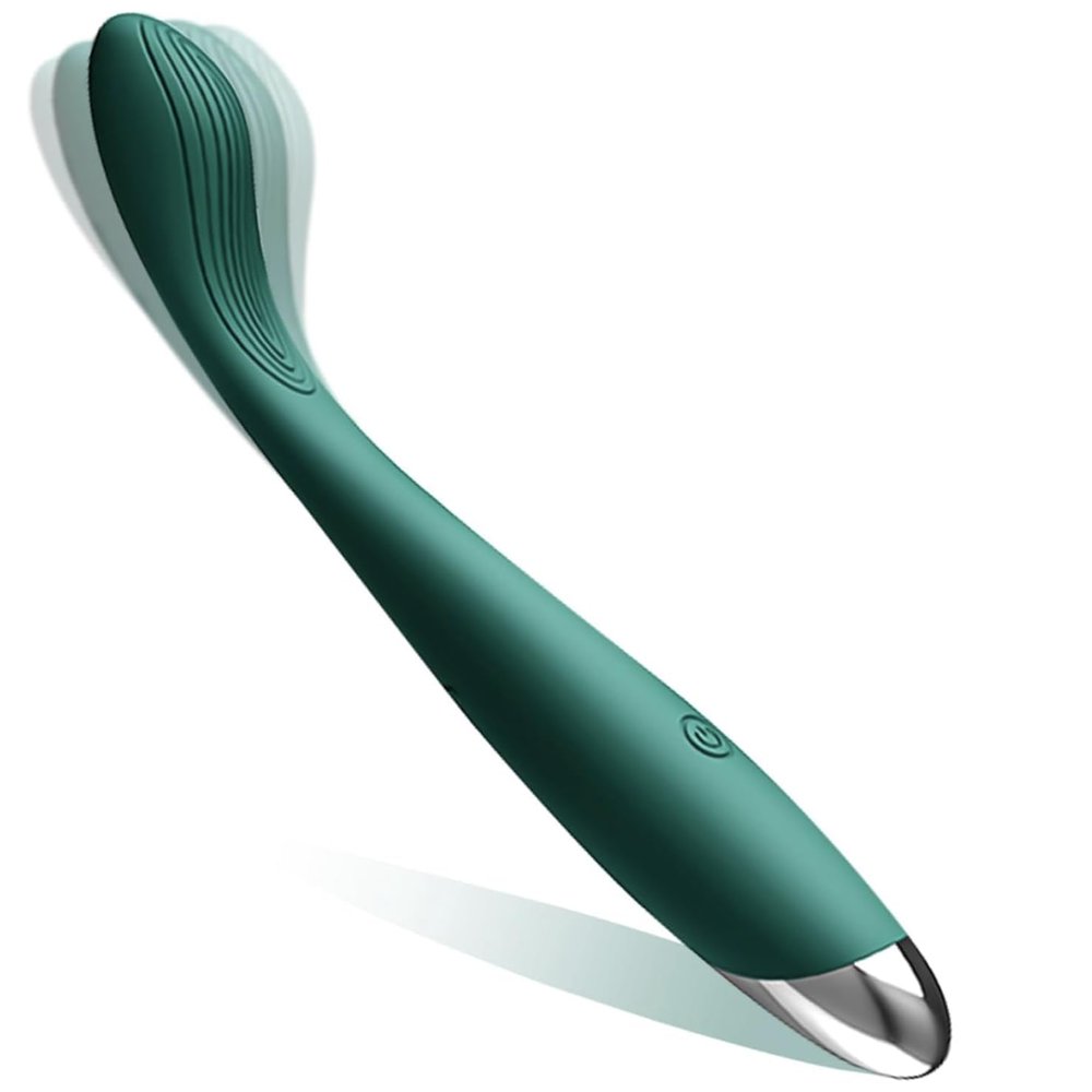 10-Speed Finger Bullet Waterproof Massager (Green) VN75890