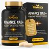 Yuvonta NMN 250mg NAD+ Supplement Cellular Energy & Mitochondrial Support with CoQ10, PQQ & Rhodiola Anti-Fatigue, Focus & Longevity Support 60 Vegan Capsules view 1
