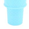 Reusable Ice Cream Cone Scoop 2PCS | PP Material Dishwasher Safe | Frozen Treat Cup for Youngsters Party/Summer Presents | Stable Base, Pink & Blue view 2
