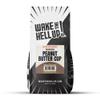 Wake The Hell Up! 1lb Ultra-Caffeinated Peanut Butter Cup Whole Bean Coffee, Low Acid, Medium-Dark Roast view 1