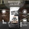 Wake The Hell Up! 1lb Ultra-Caffeinated Peanut Butter Cup Whole Bean Coffee, Low Acid, Medium-Dark Roast view 2