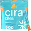 Cira Hydration Stick Packs Electrolyte Powder & Drink Mix for On-The-Go Dehydration Relief & Recovery - Peach Mango, 20 Servings view 1
