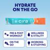 Cira Hydration Stick Packs Electrolyte Powder & Drink Mix for On-The-Go Dehydration Relief & Recovery - Peach Mango, 20 Servings view 2