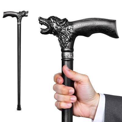 Uoagain Walking Cane Dedicated Sizes with Hand-Carved Wooden Walking Cane for Men and Women Support up to 300 lbs, All-Day Comfort Ergonomic Canes for Seniors Daily Walking and Outdoor Strolls