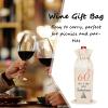 60th Birthday Wine Bags for Men Women 60 th Birthday Gifts for Dad Mon Wife Husband 60 Year Old Bday Gift Bag for Wine Bottle Covers for 60yr Bday Party Decorations for Grandparents view 2
