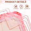 MECCANIXITY Flower Bouquet Wrapping Paper, 57cm/22 Inch Waterproof Floral Wrapping Paper for Flower Bouquet DIY Gift, Wedding, Birthday, Valentine's Day, Pack of 20(Pink) view 3