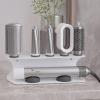 byepica Organizer for Hair Dryer and Curling Iron, Wall-Mount Or Countertop Holder in White Carbon Steel view 3