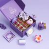 FPAKDH Happy Birthday Gifts for Girls Floral Daisy Glass Cup Birthday Gift (Purple) view 2
