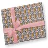 Animal Print Wrapping Paper, Pink Zebra Leopard Tiger Safari Gift Wrap Party Decor (Safari Zebra, 12 foot x 29 inch roll) view 3