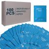 100 Pack CPAP Mask Wipes Travel CPAP Wet Wipes Unscented Individually Wrapped Cleaning Towelettes for Full Face Masks Tubes CPAP Accessories view 1