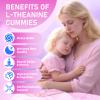 GrnLife 2 Pack L-Theanine Gummies for Kids & Adults, L'Theanine 400mg with Ashwagandha, GABA, 5HTP, L Theanine Supplement for Calm, Zzz & Relaxation Support, Raspberry Flavor, 120 Counts view 3