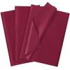 120 Sheets 20"X14" Burgundy Tissue Paper for Gift Bags Wrapping, Art Tissue Paper Bulk for Holiday Birthday Party Crafts Decoration (Burgundy) view 1