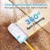 40 Pack Duster Refill for Swiffer Duster, 360Heavy Duty Duster Refills Kit, Strong Electrostatic Adsorption Technology, Suitable for Furniture, Curtains, Offices and Other Scenes with 1 Short Handle view 3