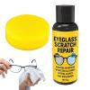 1pack Eyeglass Scratch Remover For Lenses, Glasses Polishing Scratch Remover Mirror Grinding And Polishing Cleaner Eyeglass Lens Cleaner Spray For Table Window Camera Mirror Windshield Screen,30g view 4