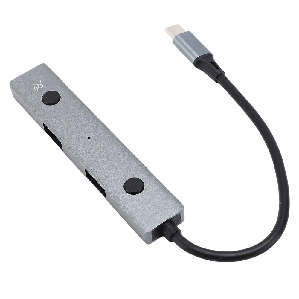 AI Voice Hub, USB C Adapter with Voice Control, Real Time Transcription Translation for PC Laptop Meeting Online Class