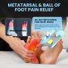 Welnove Metatarsal Insoles, Pain Relief for Men & Women - Support for Metatarsalgia, Morton's Neuroma - Cushioned Shoe Inserts for All-Day Comfort, Standing, Work view 4