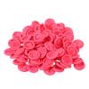 200 PCS Finger Cots Pink, Anti-Static Rubber Fingers Tips Protector, Disposable Latex Finger Covers for Protect Keeping Dressing Dry and Clean (Pink, Yellow, M) view 3
