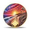 12 Year Sunset Coastal Road Sobriety Coin Journey into Serenity NA Medallion Spiritual Token for Recovery & Clean Time Empowering NA AA Chips Gift for Men & Women view 1