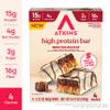 Atkins High Protein Bar, Brownie Delight, 4 Bars, 2.12 oz (60 g) Each view 2