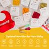 Square Baby Organic Baby Food Purees | Stage 1-3 Sampler Pack | Fresh & Dietitian-Designed Veggie-Forward, Balanced Meals | Low Sugar. No Added Sugar | Allergen Intro Options (7 Pack, 4 oz) view 4