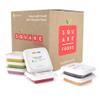Square Food Organic Baby Food Purees | Soft Food Sampler Pack | Fresh & Dietitian-Designed Veggie-Forward, Balanced Meals | Low Sugar. No Added Sugar | Allergen Intro Options (7 Pack, 4 oz) view 1