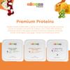 Square Food Organic Baby Food Purees | Soft Food Sampler Pack | Fresh & Dietitian-Designed Veggie-Forward, Balanced Meals | Low Sugar. No Added Sugar | Allergen Intro Options (7 Pack, 4 oz) view 2