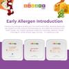 Square Baby Organic Baby Food Purees | 14 Meal Allergen Introduction Pack | Fresh & Dietitian-Designed Balanced Meals | Low Sugar. No Added Sugar | Allergen Intro Options (14 Pack, 4 oz) view 2