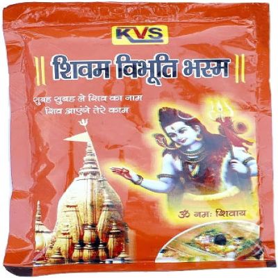 100 Gram Vibhuti Powder puja Shiva Pooja Scented Ceremonial Mark Palani kumkum Sandal