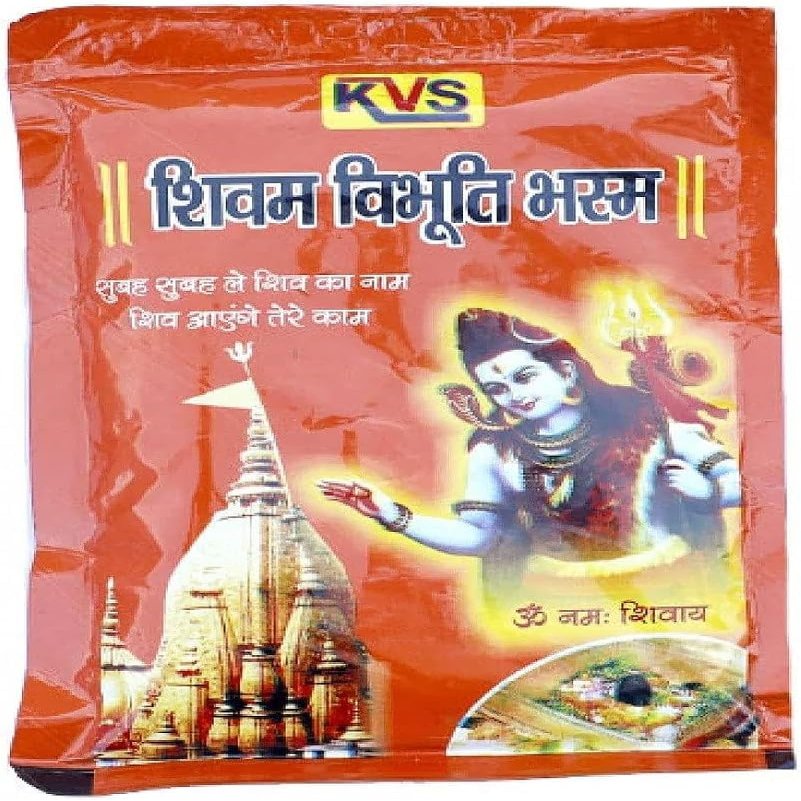 100 Gram Vibhuti Powder puja Shiva Pooja Scented Ceremonial Mark Palani kumkum Sandal