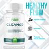 (2 Pack) Healthy Flow Cleanse Capsules, Official HealthyFlow Cleanse Probiotic Pills with All Natural Ingredients, Advanced Gut Supplement with Max Strength Probiotics for Women & Men (120 Capsules) view 4