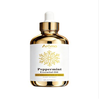 100% Pure Peppermint Oil 4 fl oz Peppermint Essential Oil - Essential Oils for Hair & Diffusers & Home Care, Candle Making, Gifts for Women Valentine's Day Gift