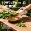 100% Pure Peppermint Oil 4 fl oz Peppermint Essential Oil - Essential Oils for Hair & Diffusers & Home Care, Candle Making, Gifts for Women Valentine's Day Gift view 2