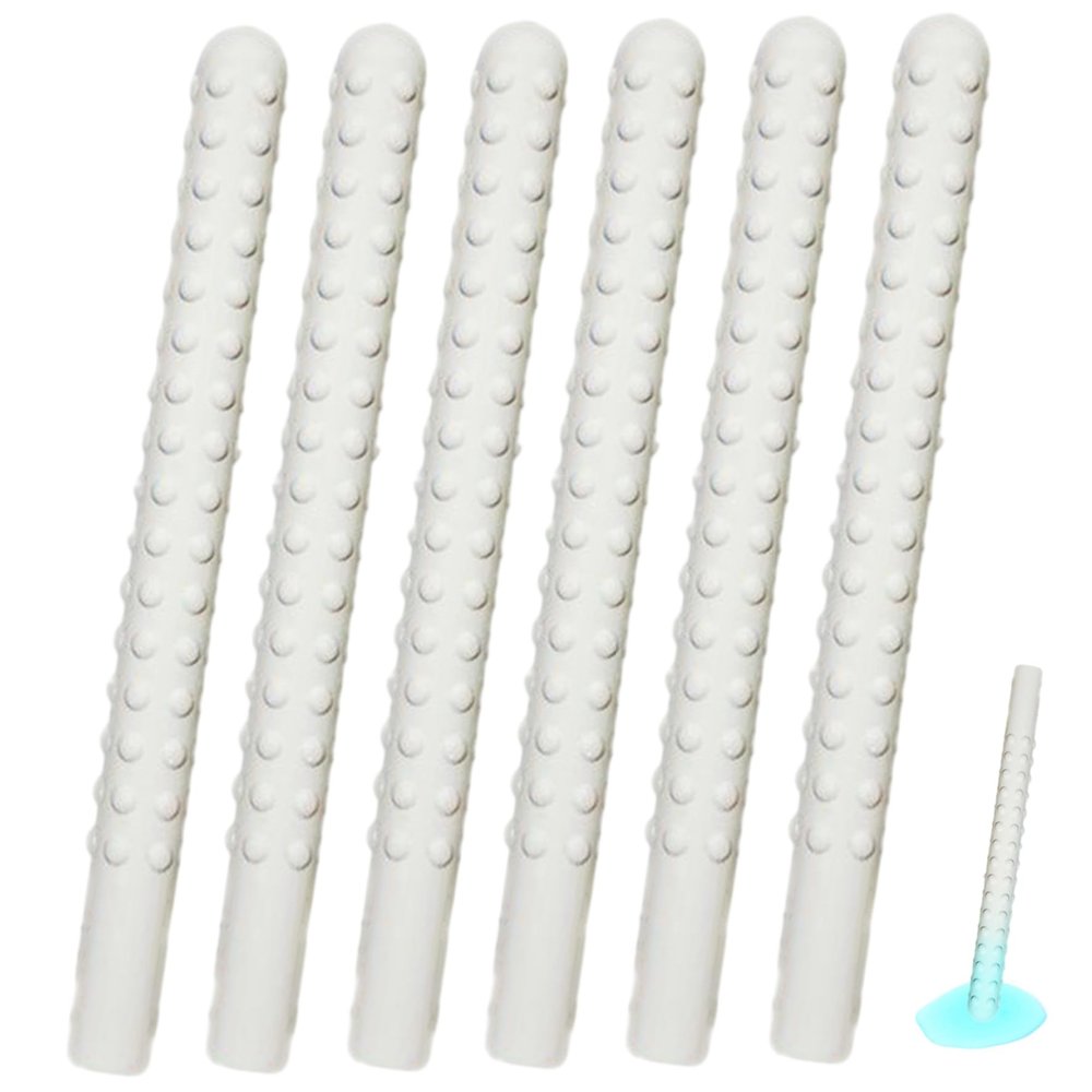 Drying Stick 6Pcs 0.5x5.5 Inch Moisture Absorption Diatomite Drying Rod Replacement Quick-Dry Dry Stick for Silicone Toys