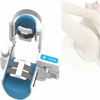 AFLEPCBRQ Elbow Rehabilitation Training Device, -15-150 Full-Angle Exercise, Manual/Automatic Mode Switching, Self-Precise Control of Strength, for Upper Limb Hemiplegia
