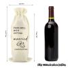 YangQian Wedding Gift Bag for Couple Bride Bridal Shower Gifts for Bride to Be Gift for Wedding Bachelorette Party Deccorations, Pairs Well With Getting Married Wine Bag for Her Him view 2