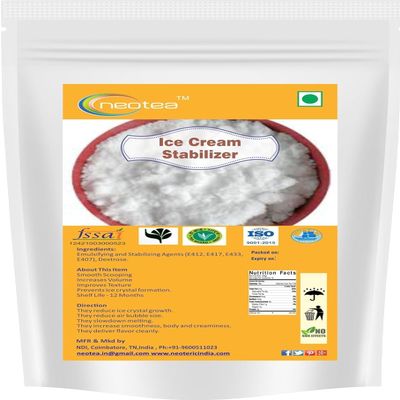 Neotea Ice Cream Stabilizer | Helps Prevent Ice Crystals | Enhances Texture | Perfect for Professional & Homemade Use (200 GM (7.05 OZ)) Pack of 1