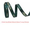 Christmas Gift Wrapping Ribbon, Red, Green, 2 Rolls Printed Grosgrain Ribbons for Crafts, Floral Bouquets, Sewing, Party and Festive Holiday Decor (2 Rolls(Green/Red), 1 Rolls=3/8in * 10Yards) view 2
