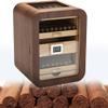 Electric Cigar Humidor for 110 Cigars, Spanish Cedar Wooden Shelves, Thermometer & Hygrometer, Cooling Cigar Fridge Box for Men - Perfect Cigar Storage Solution view 1