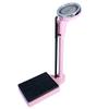 Adjustable Height Mechanical Column Scale - Oversized Dial Bathroom Scale with Telescopic Pole (Up to 190cm), Weighs up to 120kg, Easy to Read and Use. view 1