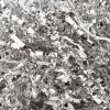 7OZ Crinkle Shredded Paper Filler For Gift Baskets, Gift Basket Filler Stuffing For Christmas New Year Gifts Decor, Silver Papers Shred For Bridesmaid Proposal Gifts, Raffia For Wedding Anniversary view 1