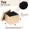 7OZ Crinkle Shredded Paper Filler for Gift Baskets, Black Crinkle Papers Filler Basket Stuffing for Halloween Gifts Decor, Gift Bag Filler Raffia for Father's Day Men Boys, Papers Shred for Wedding Birthday Gift view 4