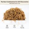 2LB Crinkle Shredded Paper Filler For Gift Baskets, Brown Kraft Crinkle Papers Filler For Thanksgiving Valentine's Day Halloween Gifts Decor, Gift Box Basket Stuffing Raffia For Birthday Festival view 3