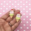 Cute Ice Cream Cone Cabochons, Kawaii Decoden Ice Cream, Ice Cream Cabs rdnqu (5 Pieces) view 1