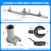 154568002 Dishwasher Lower Wash Arm and 5304518968 Support and 5304506518 Trap Drain Filter for Frigidaire Electrolux 154568001 PS12585623 154414101 154250901 (Grey) view 2