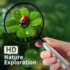 10X 30X Handheld Magnifying Glass for Reading - 110mm Diameter, PMMA Lens, Lightweight ABS Frame, Large Magnifier for Kids Seniors,Suitable for Close Work Hobbies and Science view 4