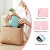 4Pcs Period Bag Sanitary Napkin Storage Bag Pouch Portable Tampon Holder for Purse Period Pouches for Teen Girls Menstrual Cup Pouches Sanitary Pads Organizer with Zipper for School view 2