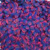 10mm Starry Night Purple Blue and Pink Polymer Clay Round Confetti Circles, Fake Sprinkles, Decoden Funfetti Jimmies rdnqu (Bag: 30 Grams) view 2